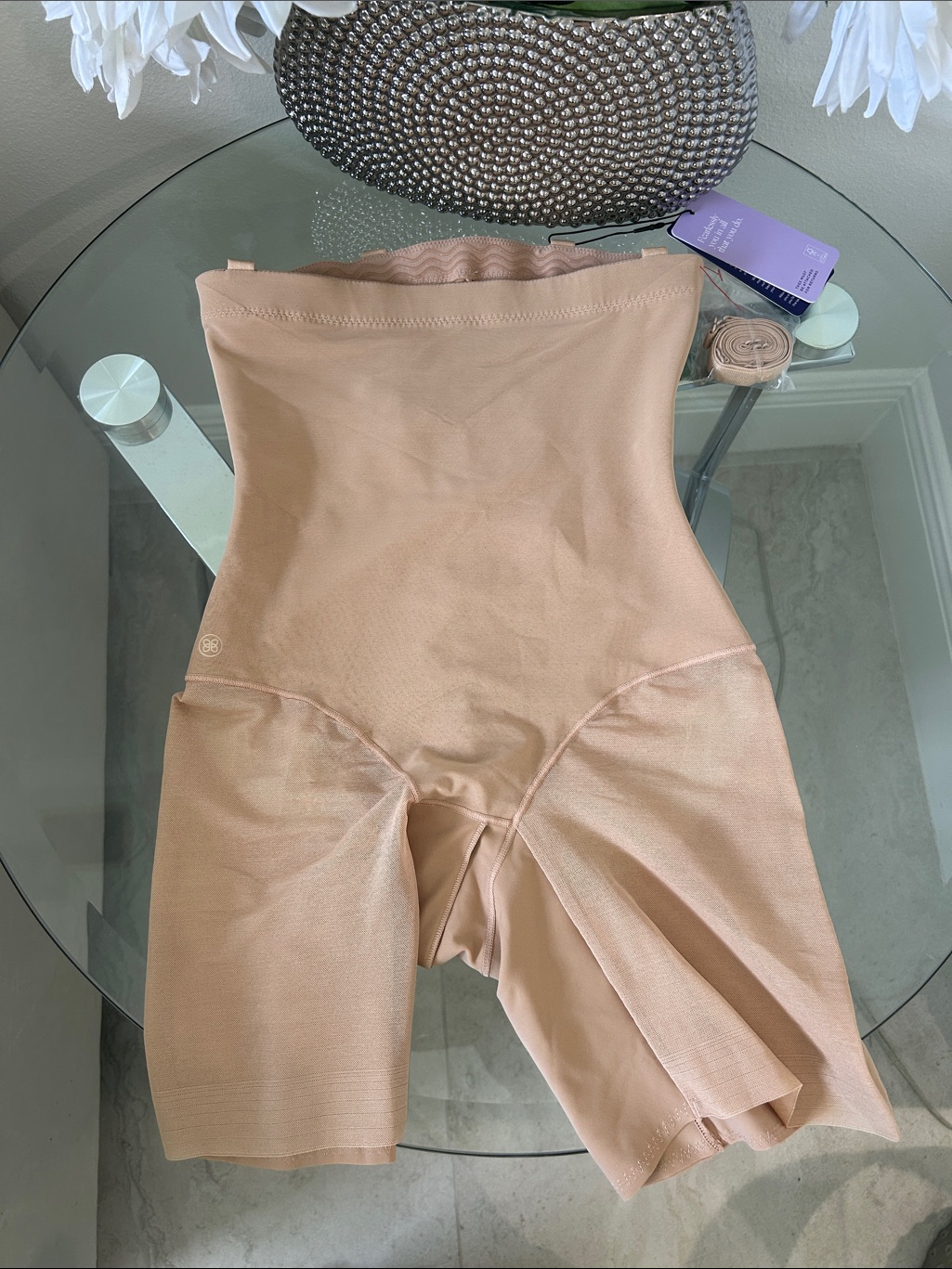 Honeylove Nude High-Waist Sculpting Shorts